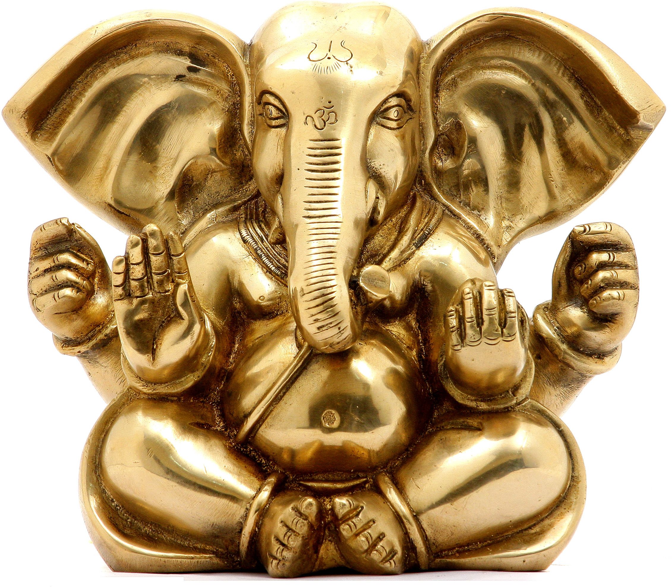 20% OFF on Exotic India Tryakshara Ganapati in Delightful Disposition Showpiece - 19.05 cm 20% OFF on Exotic India Tryakshara Ganapati in Delightful Disposition Showpiece - 19.05 cm