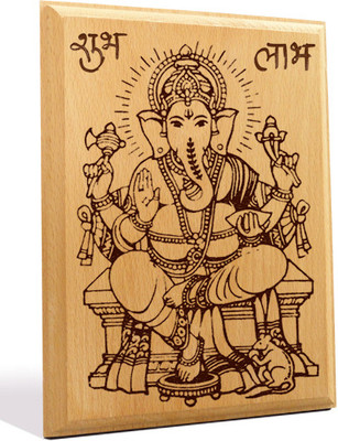 45% OFF on Tiedribbons Shubh Labh with Ganesh Engraved Plaque Showpiece - 18 cm 45% OFF on Tiedribbons Shubh Labh with Ganesh Engraved Plaque Showpiece - 18 cm