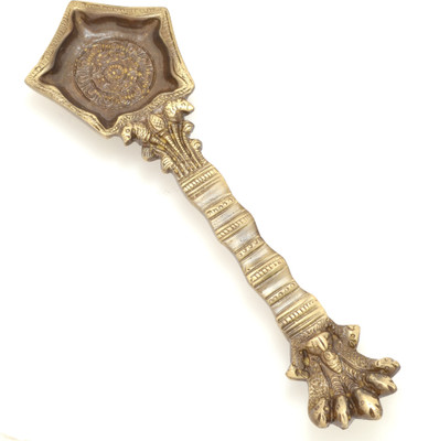 57% OFF on Handecor Panchmukhi Nag Head Pooja Spoon Showpiece - 2.5 cm 57% OFF on Handecor Panchmukhi Nag Head Pooja Spoon Showpiece - 2.5 cm