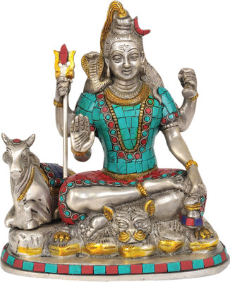 20% OFF on Exotic India Shiva and Nandi (Inlay Statue) Showpiece - 22.86 cm 20% OFF on Exotic India Shiva and Nandi (Inlay Statue) Showpiece - 22.86 cm