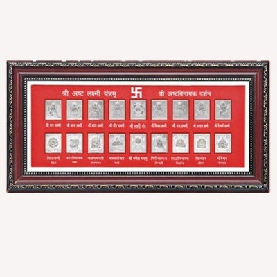 9% OFF on Ghasitaram Gifts Pure Astavinayak Darshan slm-24 Showpiece - 15 cm