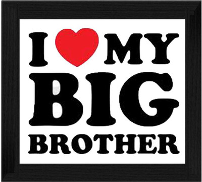 44% OFF on Ellicon B407 I Love My Big Brother Showpiece - 19.5 cm