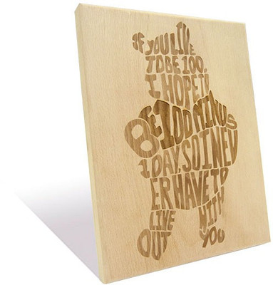 Engrave Winnie the Pooh Plaque Medium Showpiece - 30 cm Engrave Winnie the Pooh Plaque Medium Showpiece - 30 cm