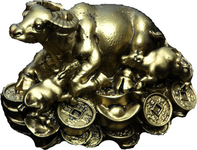 46% OFF on Anjalika Feng Shui Wealth Cow Showpiece - 5 cm 46% OFF on Anjalika Feng Shui Wealth Cow Showpiece - 5 cm