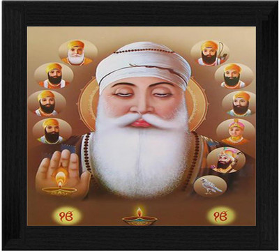 44% OFF on Ellicon B111 Sikh God Showpiece - 19.5 cm