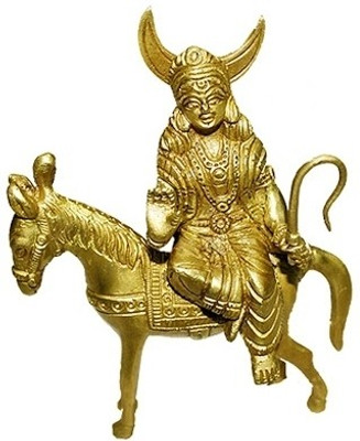 Vedic Vaani Chandra Graha Idol Showpiece  -  16.5 cm
