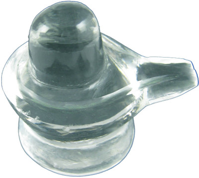 28% OFF on Eshoppee Vastu / fang shui / Sfatic shivling, Natural Quartz Crystal Shiva Lingam / Sphatik Shivling (20-25 gm) Showpiece - 3 cm