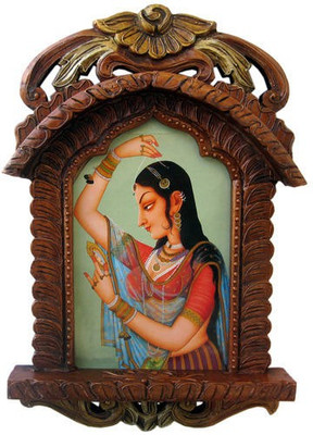 28% OFF on Shoppingatara Jaipuri Lady Bani Thani Wooden Jharokha Gift Showpiece - 10 cm 28% OFF on Shoppingatara Jaipuri Lady Bani Thani Wooden Jharokha Gift Showpiece - 10 cm