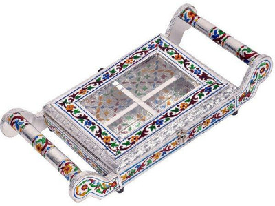 21% OFF on Shoppingatara Rajasthan Transparent Four Partition Dryfruit Serving Tray Showpiece - 2 cm 21% OFF on Shoppingatara Rajasthan Transparent Four Partition Dryfruit Serving Tray Showpiece - 2 cm