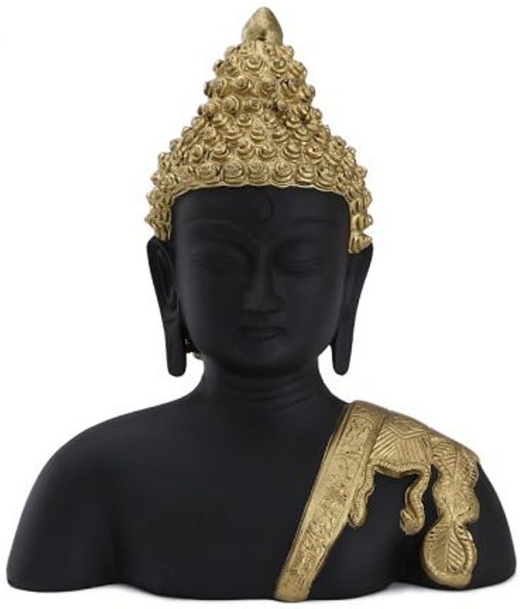 36% OFF on Earth Mural Of Half Body Buddha Bust Showpiece - 24.13 cm 36% OFF on Earth Mural Of Half Body Buddha Bust Showpiece - 24.13 cm