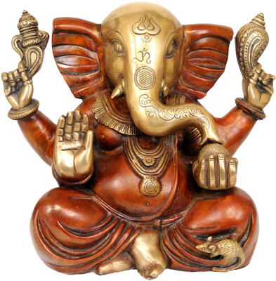 20% OFF on Exotic India Lord Ganesha with Large Ears Showpiece - 24.13 cm 20% OFF on Exotic India Lord Ganesha with Large Ears Showpiece - 24.13 cm