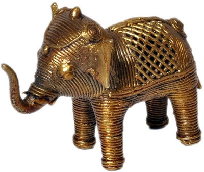 27% OFF on Shoppingatara Real Brass Exclusive Designer Elephant Statue Showpiece - 3.5 cm 27% OFF on Shoppingatara Real Brass Exclusive Designer Elephant Statue Showpiece - 3.5 cm
