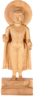 19% OFF on Exotic India Standing Buddha in Abhaya Mudra Showpiece - 37.592000000000006 cm 19% OFF on Exotic India Standing Buddha in Abhaya Mudra Showpiece - 37.592000000000006 cm