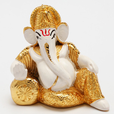 9% OFF on Ghasitaram Gifts LMTK 54 Raja Ganesh Showpiece  -