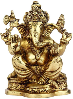 StatueStudio Lord Ganesha Showpiece - 5.08 cm StatueStudio Lord Ganesha Showpiece - 5.08 cm