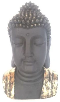 55% OFF on Earth Statue of Black & Antique Gold Buddha Bust With Foiling Showpiece - 36.83 cm 55% OFF on Earth Statue of Black & Antique Gold Buddha Bust With Foiling Showpiece - 36.83 cm