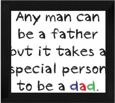 44% OFF on Ellicon B195 I Love My Dad Quotes Showpiece - 19.5 cm