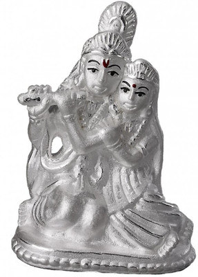 44% OFF on Taraash 999 Silver Shree Radha Krishna Idol GI1249F Showpiece - 6 cm Silver, Silver 44% OFF on Taraash 999 Silver Shree Radha Krishna Idol GI1249F Showpiece - 6 cm Silver, Silver