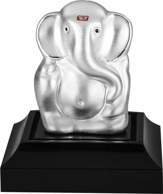 13% OFF on Krysaliis Ganesha Idol Showpiece - 5 cm Silver, Silver 13% OFF on Krysaliis Ganesha Idol Showpiece - 5 cm Silver, Silver
