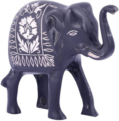 Sheela's Arts & Crafts Showpiece - 10 cm Silver, Black