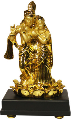 50% OFF on eSoft Radha krishna gold Showpiece - 25 cm 50% OFF on eSoft Radha krishna gold Showpiece - 25 cm