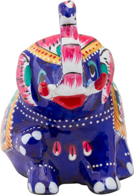 33% OFF on Prachin Metal Elephant Sitting 3 inch Showpiece - 9 cm 33% OFF on Prachin Metal Elephant Sitting 3 inch Showpiece - 9 cm