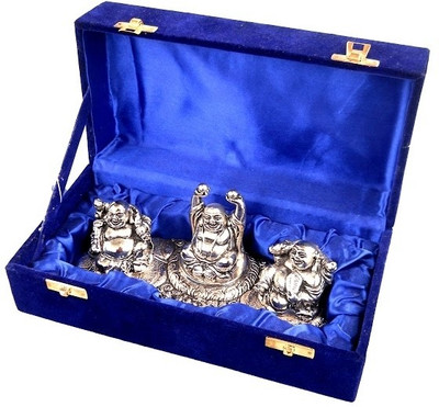 19% OFF on Metallic Kreationz Laughing Buddha Showpiece - 11 cm 19% OFF on Metallic Kreationz Laughing Buddha Showpiece - 11 cm