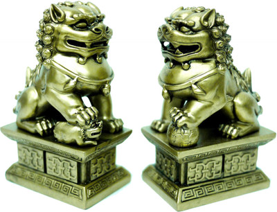 64% OFF on Anjalika Feng Shui Fu Dog Showpiece - 12 cm 64% OFF on Anjalika Feng Shui Fu Dog Showpiece - 12 cm