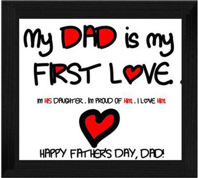 44% OFF on Ellicon B372 My Dad Is My First Love Showpiece - 19.5 cm 44% OFF on Ellicon B372 My Dad Is My First Love Showpiece - 19.5 cm