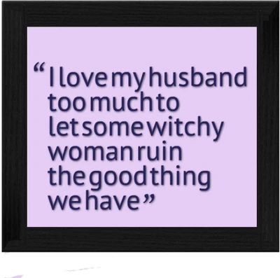 44% OFF on Ellicon B572 I Love My Husband Showpiece - 19.5 cm