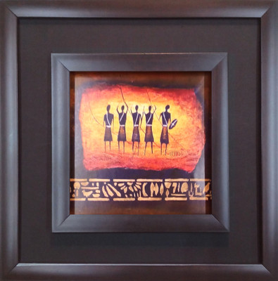 33% OFF on SAF Double Frame Showpiece - 30 cm