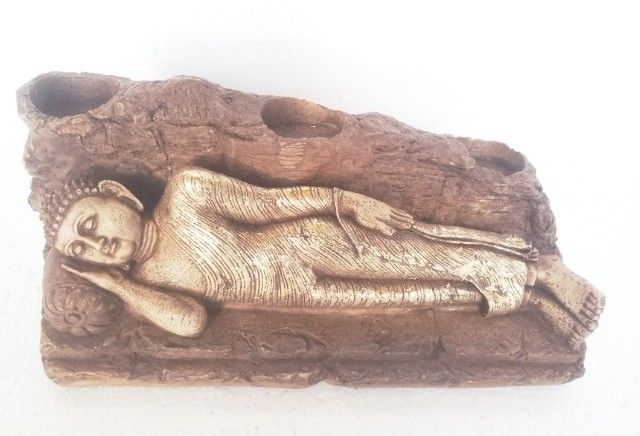 55% OFF on Earth Statue of Sleeping Buddha Tlite Holder Showpiece - 10.16 cm 55% OFF on Earth Statue of Sleeping Buddha Tlite Holder Showpiece - 10.16 cm