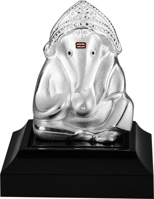 13% OFF on Krysaliis Ganesha Idol Showpiece - 5 cm Silver, Silver 13% OFF on Krysaliis Ganesha Idol Showpiece - 5 cm Silver, Silver