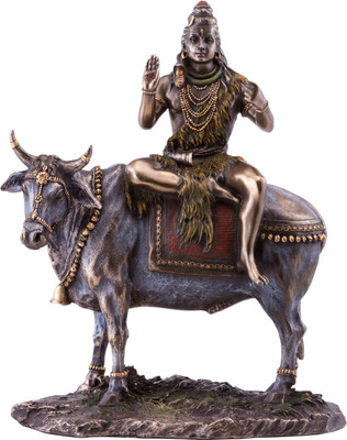 33% OFF on Prachin Shiva W/Nandi Kc-168 Showpiece - 23 cm 33% OFF on Prachin Shiva W/Nandi Kc-168 Showpiece - 23 cm