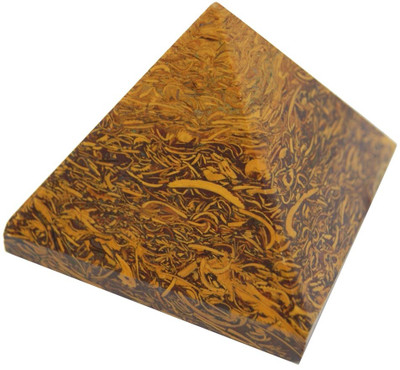 61% OFF on Divya Mantra Divya Metaphysical Crystal Chakra Pyramid in Mariam Jasper Showpiece - 5 cm 61% OFF on Divya Mantra Divya Metaphysical Crystal Chakra Pyramid in Mariam Jasper Showpiece - 5 cm