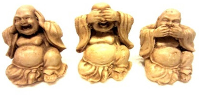 31% OFF on Earth Statue Of Laughing Buddha 3 In 1 Showpiece - 5.08 cm 31% OFF on Earth Statue Of Laughing Buddha 3 In 1 Showpiece - 5.08 cm