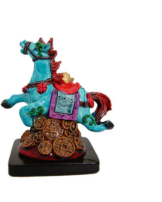 50% OFF on Divya Mantra Feng Shui Blue Horse for power and success Showpiece - 7 cm 50% OFF on Divya Mantra Feng Shui Blue Horse for power and success Showpiece - 7 cm