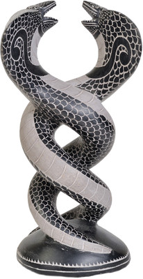 20% OFF on Exotic India Entwined Serpents Showpiece - 15.24 cm 20% OFF on Exotic India Entwined Serpents Showpiece - 15.24 cm