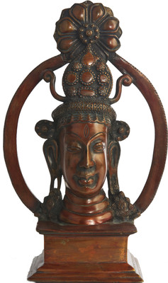 20% OFF on Exotic India Tribal Shiva Head Showpiece - 37.338 cm 20% OFF on Exotic India Tribal Shiva Head Showpiece - 37.338 cm