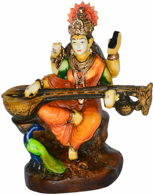 25% OFF on Prabhu Arts Saraswati Showpiece - 15 cm