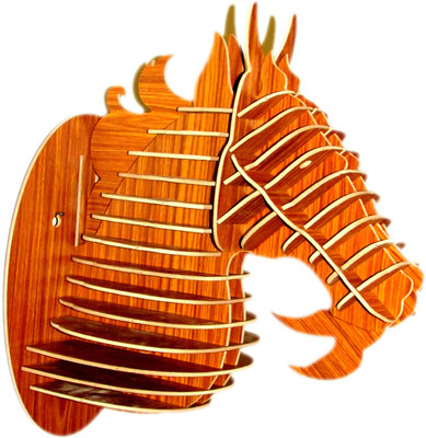 37% OFF on Panache Animal Head AH009-Orange2 Showpiece - 80 cm