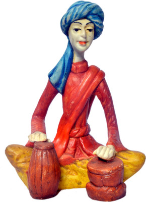 38% OFF on Earth Statue of Musician Playing Tabla Showpiece - 12.7 cm 38% OFF on Earth Statue of Musician Playing Tabla Showpiece - 12.7 cm