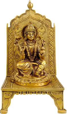 20% OFF on Exotic India Enthroned Goddess Lakshmi Showpiece - 17.78 cm 20% OFF on Exotic India Enthroned Goddess Lakshmi Showpiece - 17.78 cm