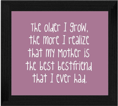 44% OFF on Ellicon B343 Mother Quotes Showpiece - 19.5 cm