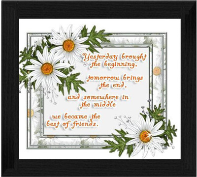 44% OFF on Ellicon B203 Friends Forever Showpiece - 19.5 cm