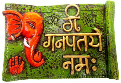 18% OFF on Creativity Centre Lord Ganesha Welcome wallhanging Showpiece - 11.5 cm 18% OFF on Creativity Centre Lord Ganesha Welcome wallhanging Showpiece - 11.5 cm