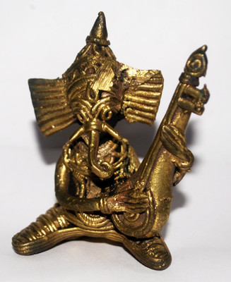 20% OFF on Karukraft Beautiful Unique Dokra Ganesh Playaing Sitar Showpiece - 6.35 cm 20% OFF on Karukraft Beautiful Unique Dokra Ganesh Playaing Sitar Showpiece - 6.35 cm