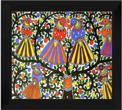 44% OFF on Ellicon B14 Madhubni Painting Showpiece - 19.5 cm