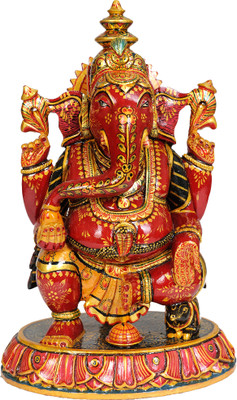 20% OFF on Exotic India Lord Ganesha Seated on Rat Showpiece - 24.13 cm 20% OFF on Exotic India Lord Ganesha Seated on Rat Showpiece - 24.13 cm