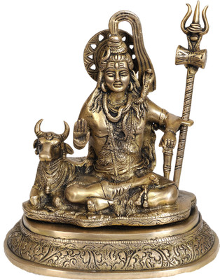 20% OFF on Exotic India Lord Shiva With Nandi Showpiece - 20 cm 20% OFF on Exotic India Lord Shiva With Nandi Showpiece - 20 cm